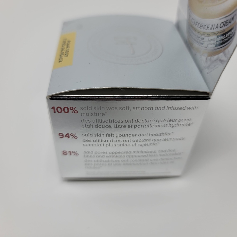 IT Cosmetics Confidence In A Cream Moisturizing Anti-Aging Super Cream 0.5oz New - Picture 6 of 9